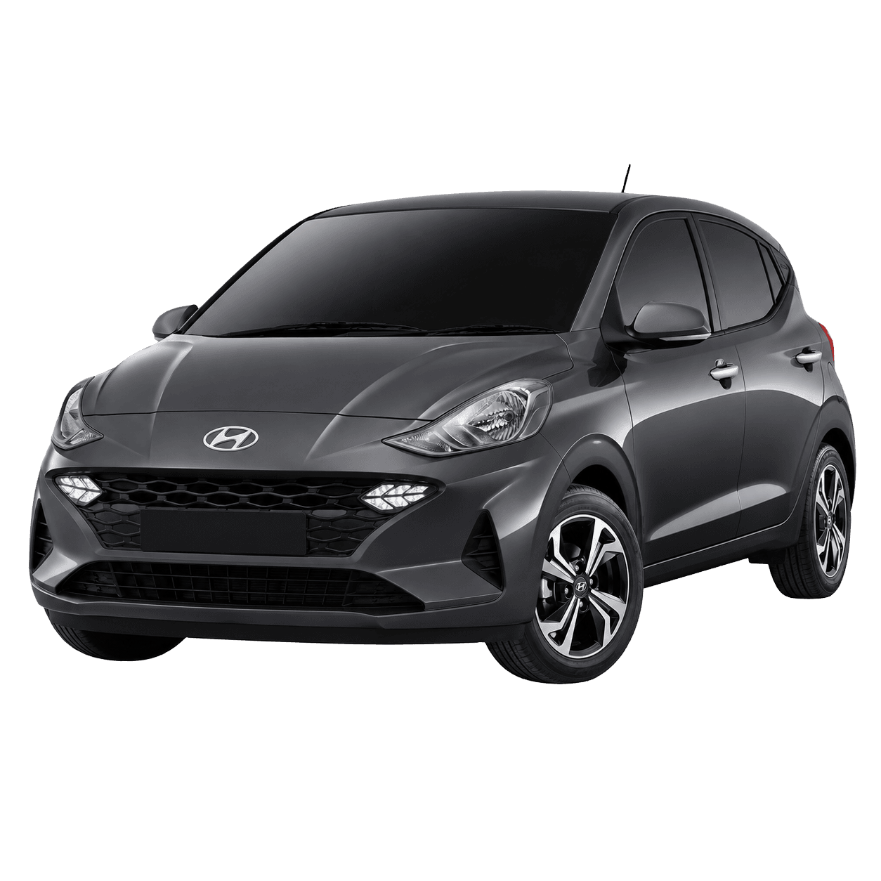 Hyundai i10 automatic compact hire car in Leicester