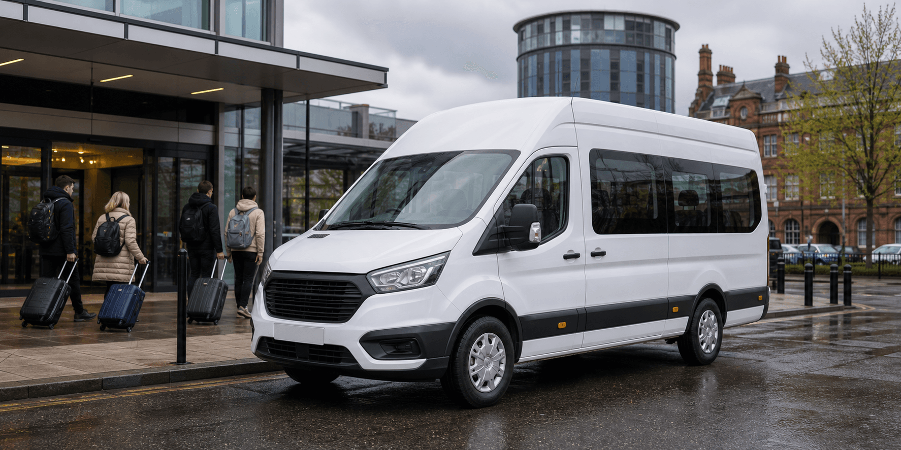 Self-drive minibus available for group travel in Leicester