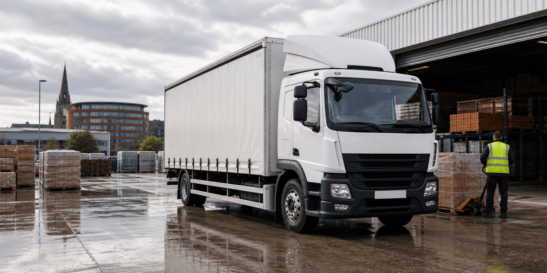 Self-drive truck available for heavier transport in Leicester